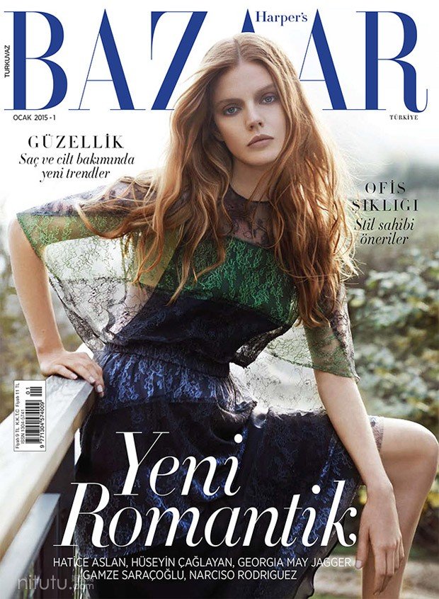 时尚杂志 Bazaar Turkey 2024年1月刊  时尚摄影师 Cihan Oncu 掌镜