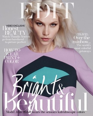 《The Edit》时尚杂志摄影欣赏  出镜模特 Aline Weber