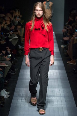 Gucci 2024米兰时装周男装发布会