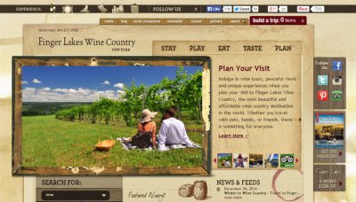 30个葡萄酒、葡萄庄园网页设计