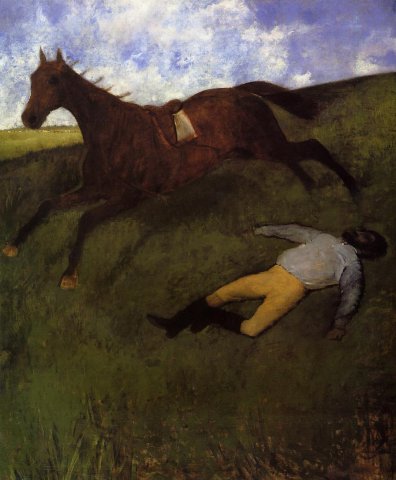 法国印象派画家埃德加·德加（Edgar Degas）人物油画三
