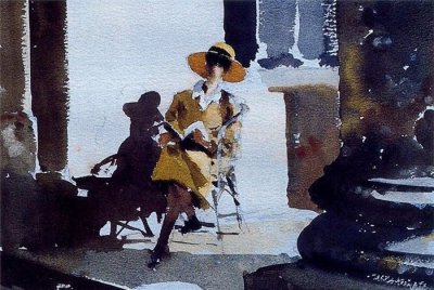 英国John Yardley水彩绘画