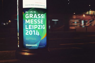 Grassimesse Leipzig活动平面印刷设计