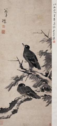 朱耷国画作品