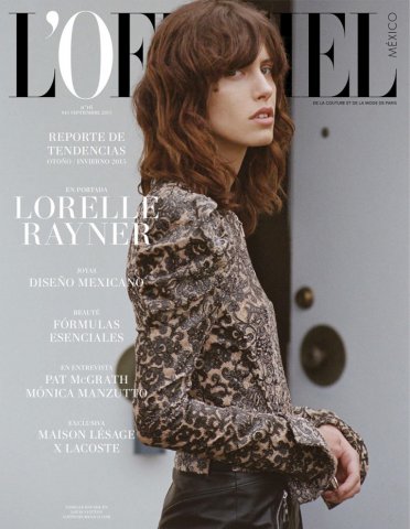 超模Lorelle Rayner 演绎《L’Officiel》杂志时尚大片
