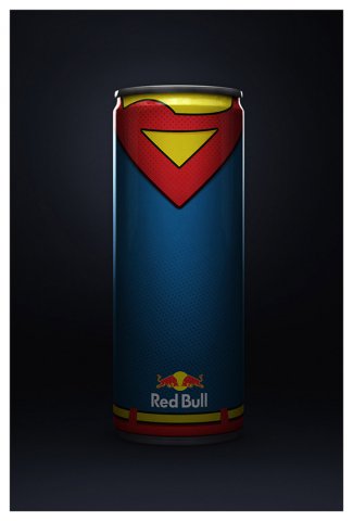 红牛：超级英雄系列包装