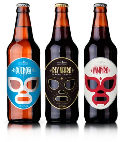 Cervecería Sagrada酒包装设计