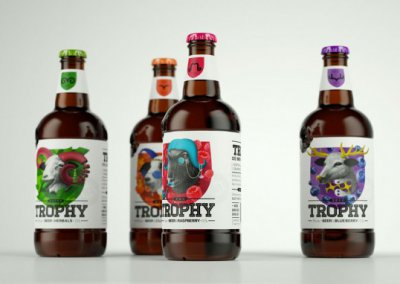 Trophy Beer包装设计作品欣赏