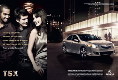 Acura TSX: 豪华车市场的领导者