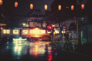 日本街头摄影师Masashi Wakui 用胶片记录下夜晚的静谧温柔