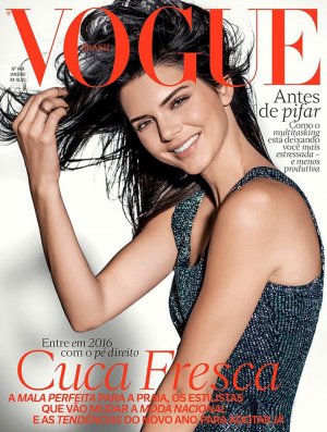 超模Kendall Jenner 演绎《Vogue》杂志巴西版时尚大片