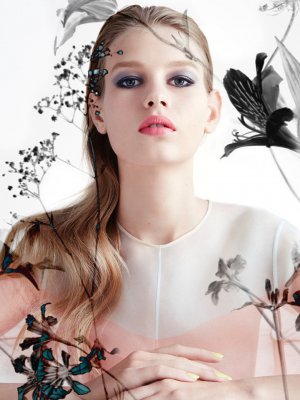 嫩模Sofia Mechetner 演绎《Dior Magazine》2024美妆大片
