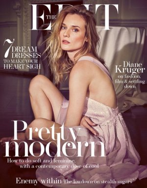 Diane Kruger演绎《The Edit》杂志最新封面