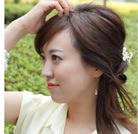 编发盘发教程图解 巧搭发带轻松UP美范