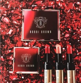 Bobbi Brown圣诞套装 高级大气酒红系列