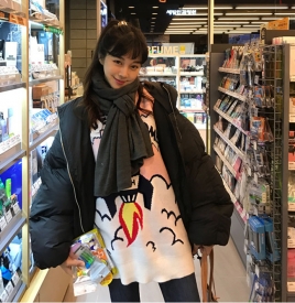 黑色面包服怎么搭配 拒绝冬日束缚感
