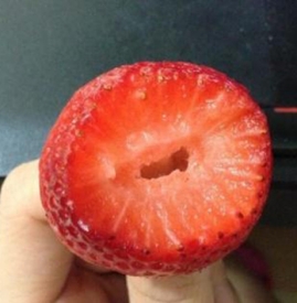 草莓中间空心是为什么 怎么鉴别草莓是否空心