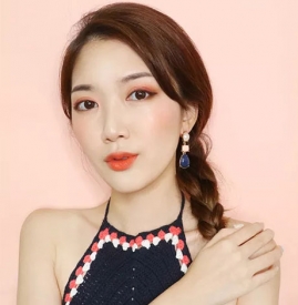 元气橘色妆容教程 元气橘色妆容怎么画