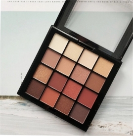 NYX16色眼影画法 NYX16色眼影教程