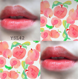 Ysl唇釉42试色