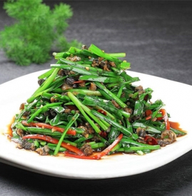 韭菜炒螺肉怎么做好吃