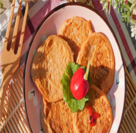 番茄鸡肝松饼的做法 宝宝松饼辅食做法介绍