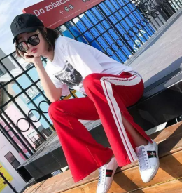 校服裤子怎么穿好看