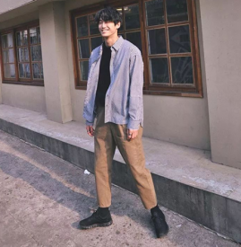男生怎么穿衬衫