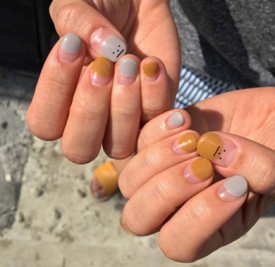 半截美甲图片 美甲半截指甲图片