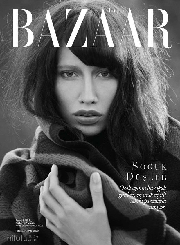 时尚杂志 Bazaar Turkey 2024年1月刊  时尚摄影师 Cihan Oncu 掌镜