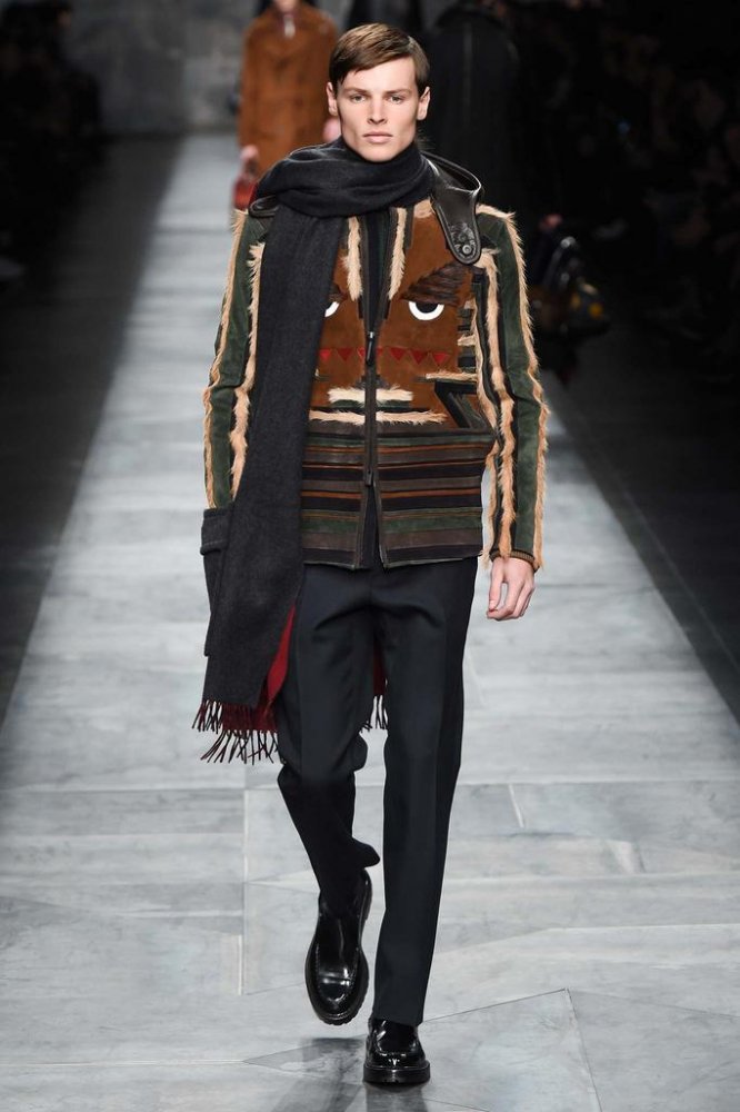Fendi 2024米兰时装周男装时装发布会