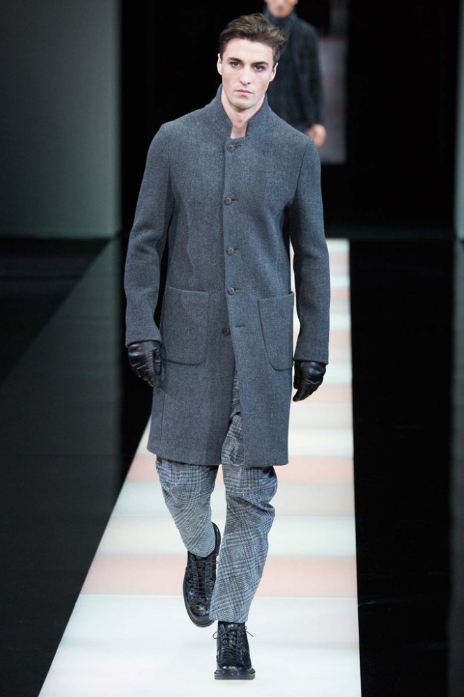 Giorgio Armani 2024米兰时装周男装时装发布会