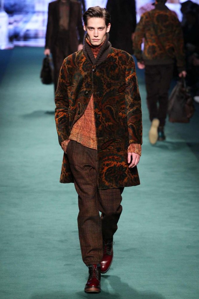 Etro 2024米兰时装周男装发布会