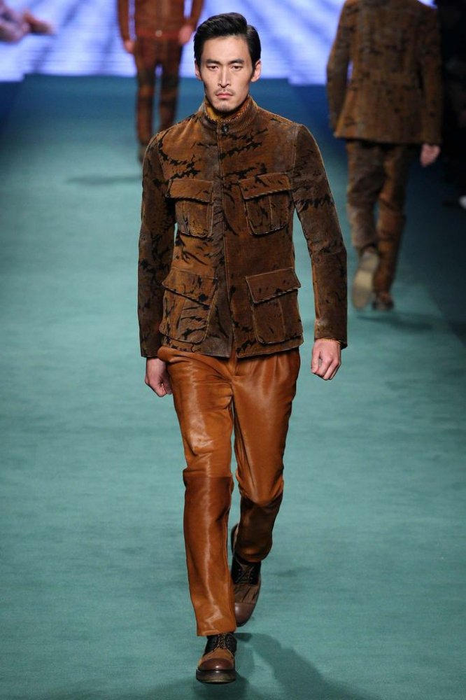 Etro 2024米兰时装周男装发布会