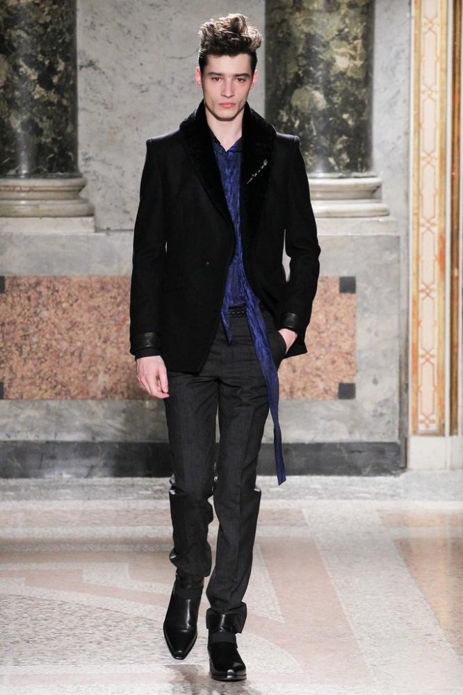 Roberto Cavalli 2024米兰时装周男装发布会