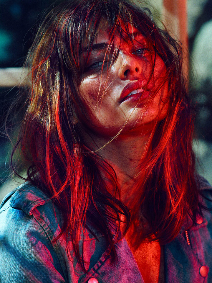 超模Alyssa Miller 性感演绎 欧美杂志《GQ》英国版