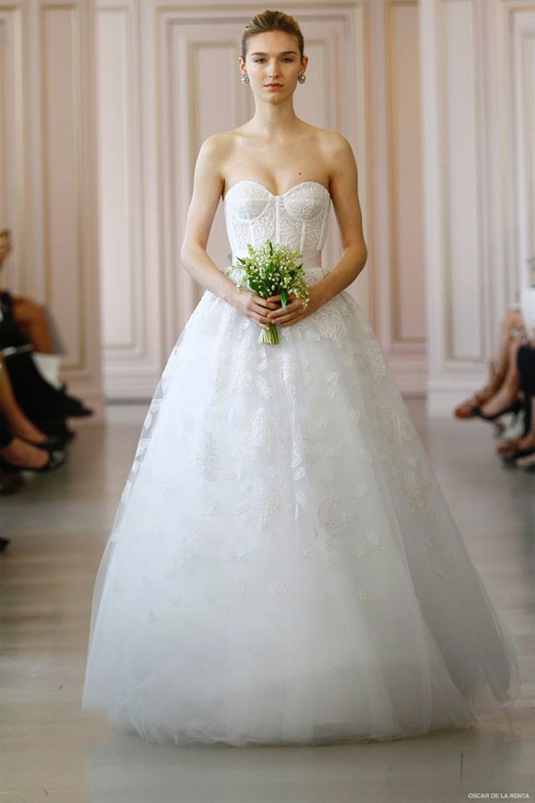 Oscar de la Renta 2024春夏新娘婚纱礼服系列