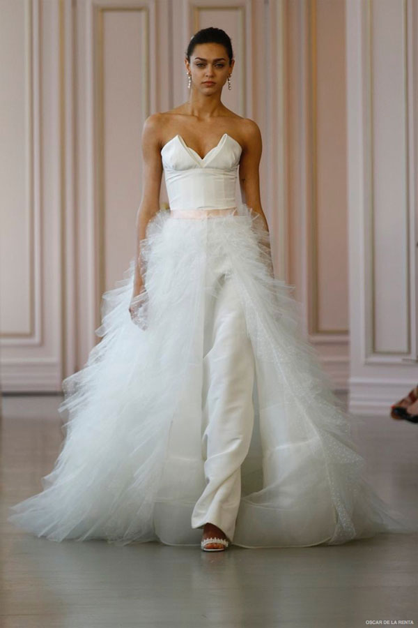 Oscar de la Renta 2024春夏新娘婚纱礼服系列