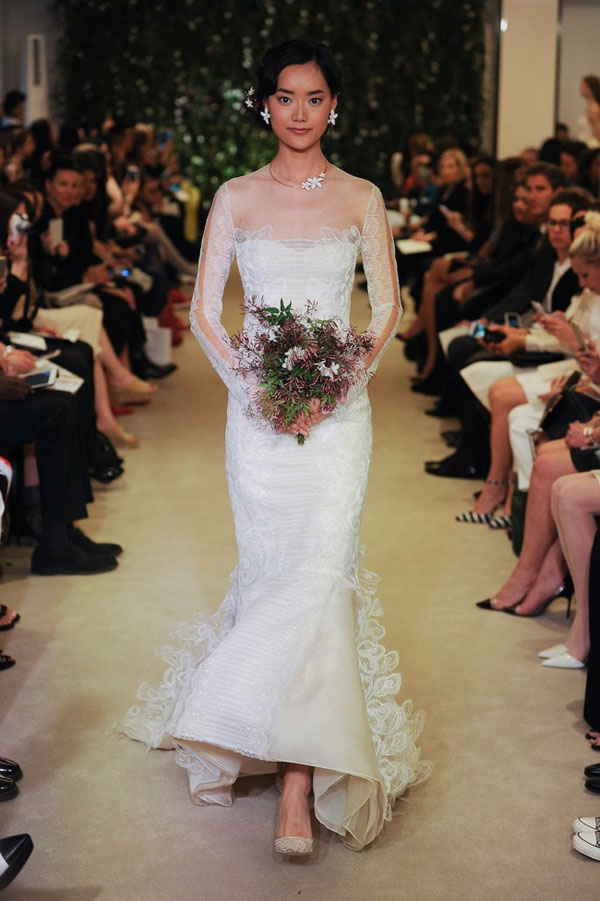 Carolina Herrera 2024春夏婚纱礼服系列