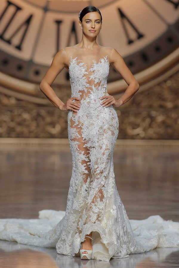 Pronovias 2024婚纱礼服系列 超模Irina Shayk性感演绎