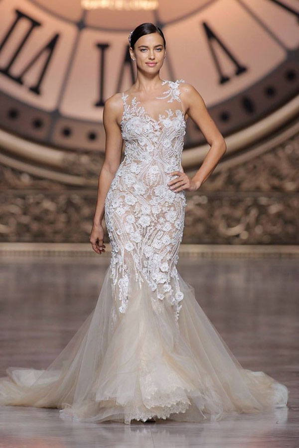 Pronovias 2024婚纱礼服系列 超模Irina Shayk性感演绎