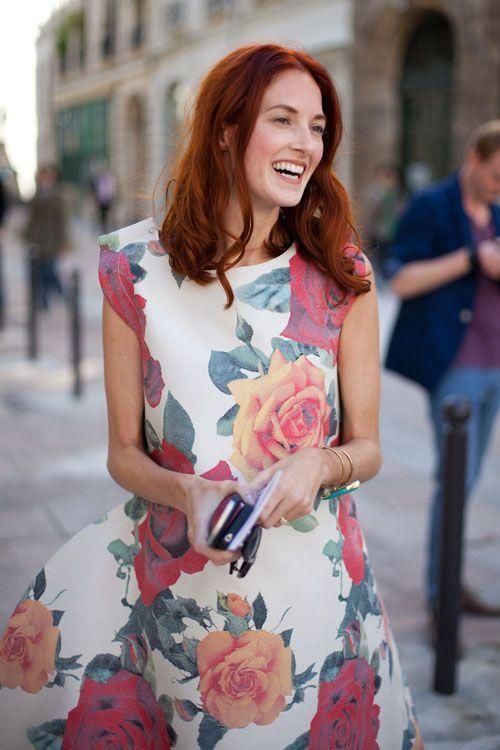 时尚博主Taylor Tomasi Hill 印花服装搭配