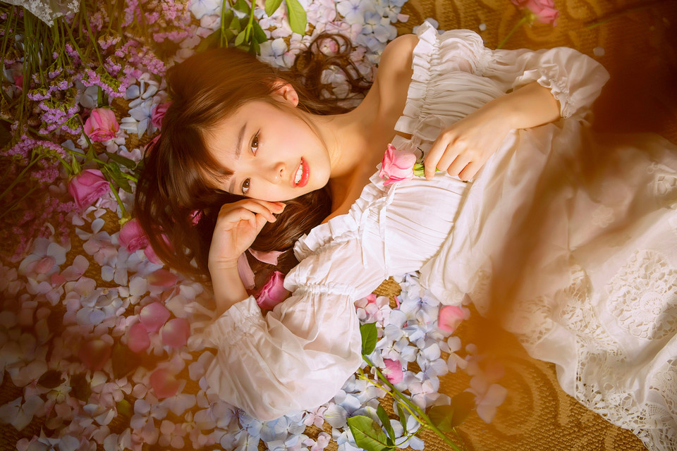 你若盛开清风自来 唯美清新人像摄影写真