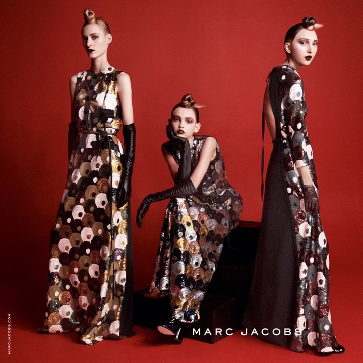 Marc Jacob 2024秋冬商业广告摄影大片 超模Winona Ryder出镜演绎