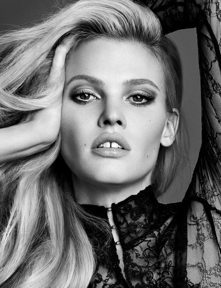 超模Lara Stone（劳拉·斯通）性感演绎《W》杂志韩国版