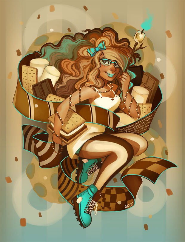 Geneva Benton肖像插画