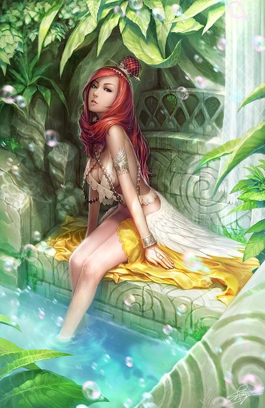 泰国Nudtawut Thongmai游戏人物角色插画