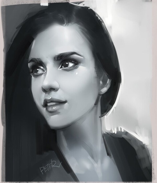 XiaoJi美女插画