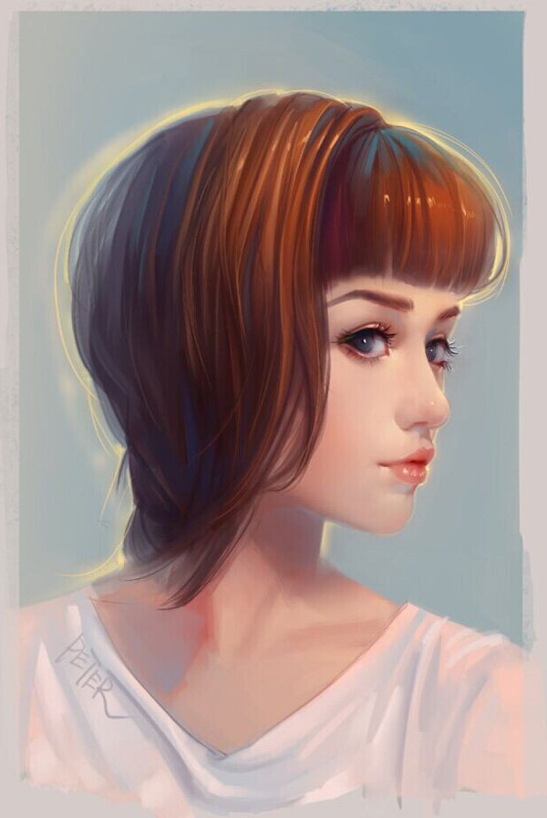 XiaoJi美女插画