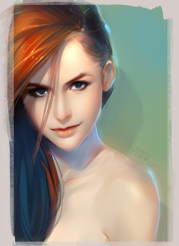 XiaoJi美女插画